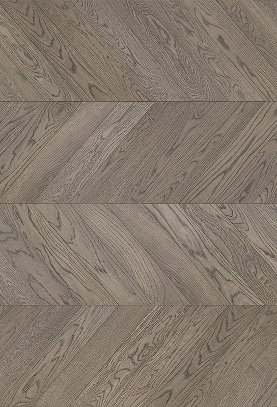 White Oak UV Lacquer Chevron Engineered Wood Flooring OA006-7