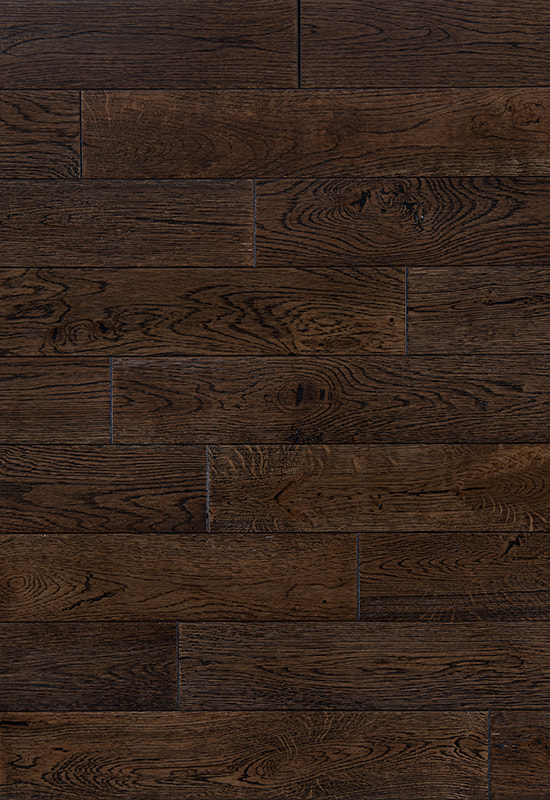 White Oak 90 Deep Brushed Solid Wood Flooring