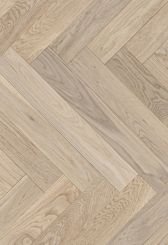 Light Brushed UV Lacquer Herringbone Engineered Wood Flooring OA012-1